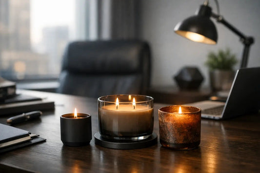 Best Candles for Men's Office Spaces - 76008 Candle Co.