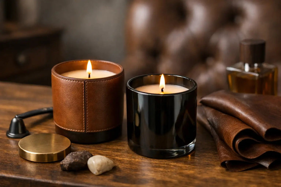 How to Choose Leather Candles That Feel Refined - 76008 Candle Co.