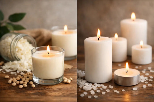 Soy Candles vs Paraffin Candles - 76008 Candle Co.