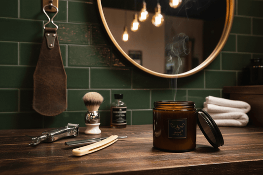 The Warmth You Can Hear: Benefits of Wood Wick Crackling Candles for a Cozy, Leather-Scented Home - 76008 Candle Co.