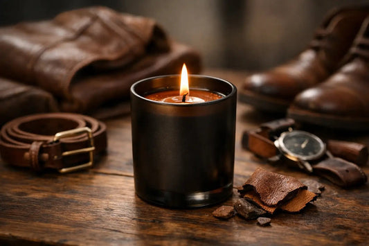 Why Leather Scented Candles Stand Out - 76008 Candle Co.