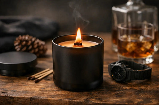 Why Wood Wick Candles for Men Work - 76008 Candle Co.