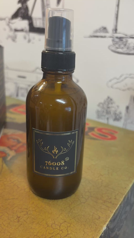 Leather Scented Air Spray – 4 oz | Room & Car Freshener