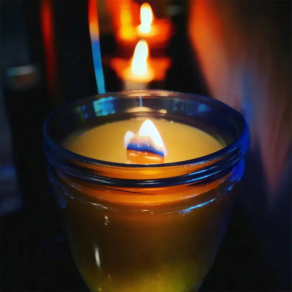 Sweet Grace Scented Candle | Aromatherapy Wood Wick Candles for Home | Handcrafted Long - Lasting Soy Wax Candles | Housewarming Gifts for Women - 76008 Candle Co.